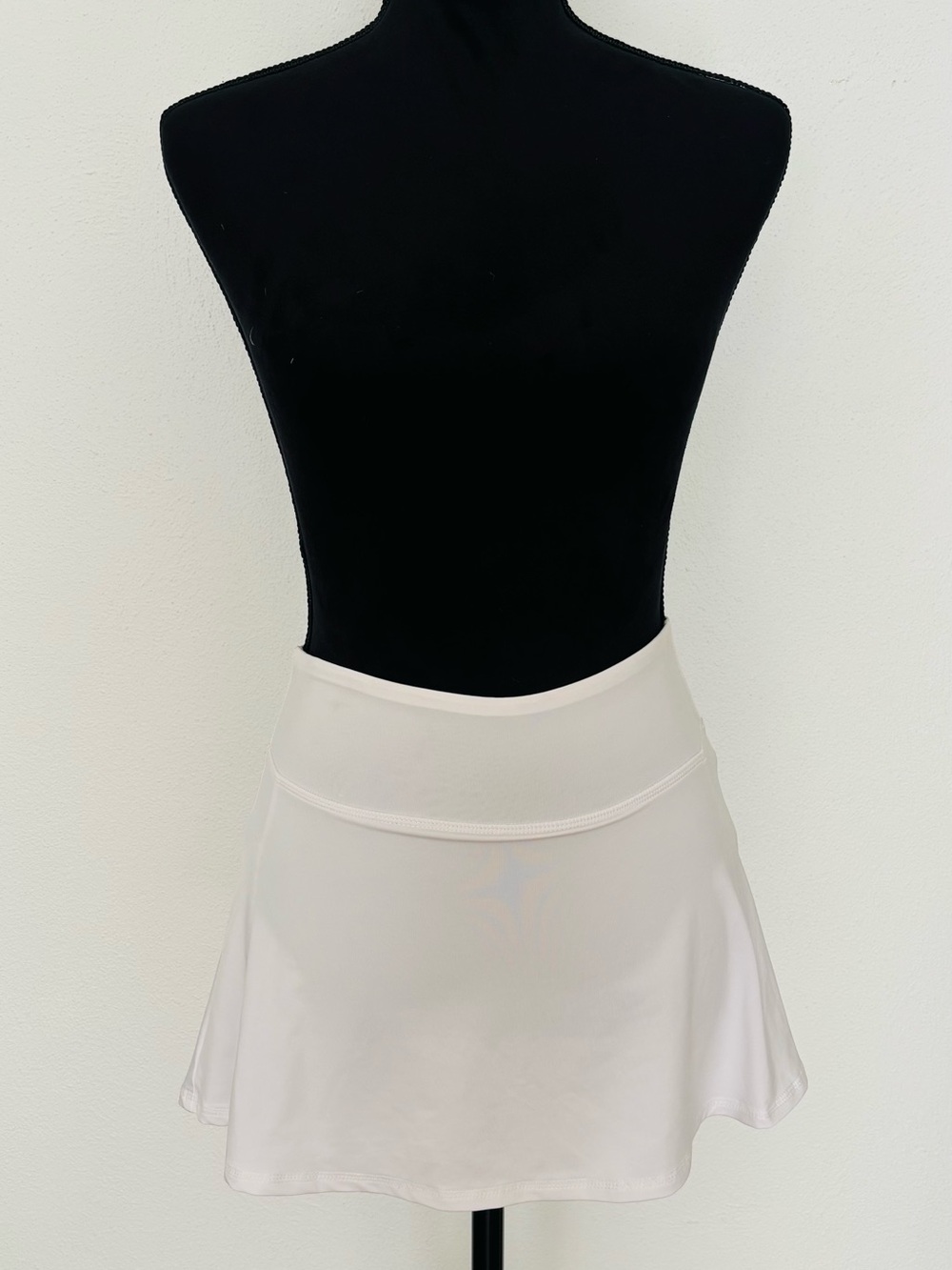 Women’s White A-Line Skirt